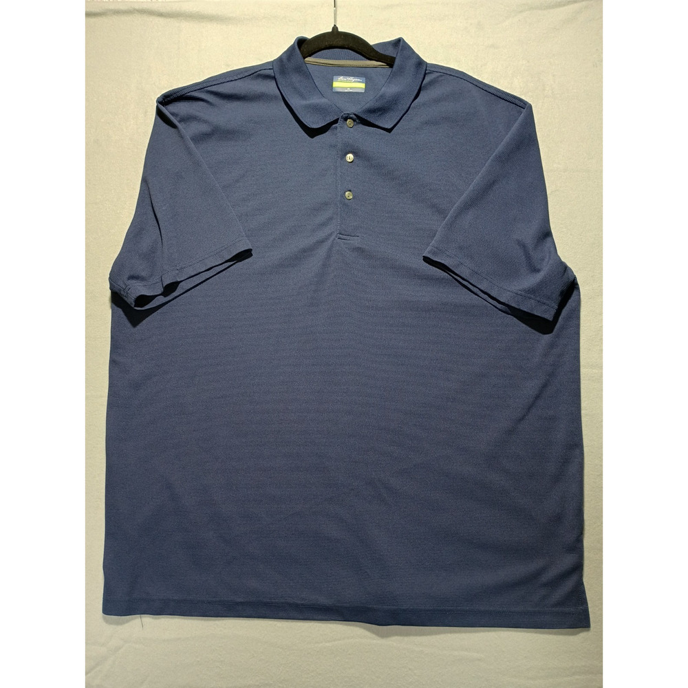 Ben Hogan Performance Golf Polo Shirt Men’s 3XL Blue Solid Short Sleeve Stretch
